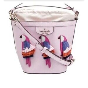 Kate Spade Flock Party Bucket Bag **Collectable Bucket Bag** Dead Stock
